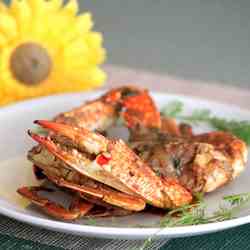 Crab curry