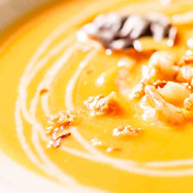 Easy Indian Prawn Soup