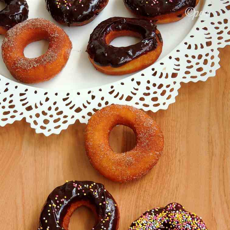 Eggless Donuts