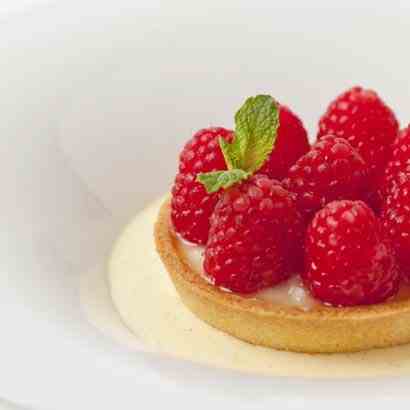 Raspberry Bakewell Tart