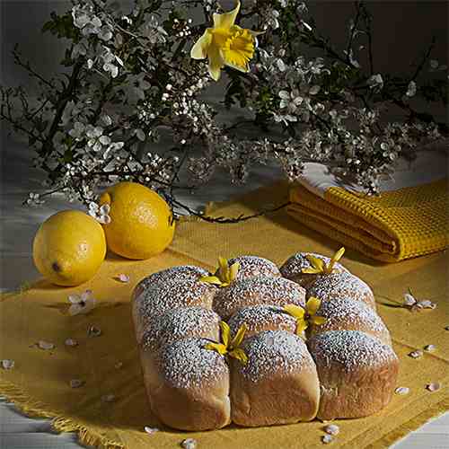 Lemon Buchty Brioche