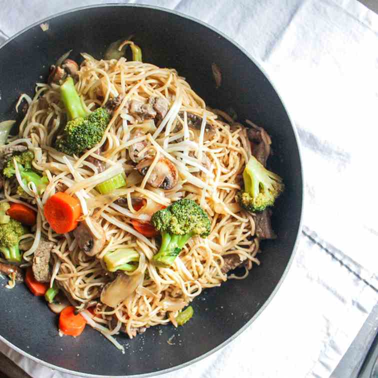 Straight-Up Chicken Stir-fry