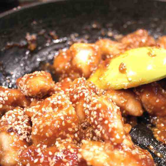 Waist Line Friendly Orange Sesame Chicken