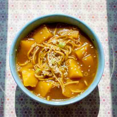 butternut squash ramen