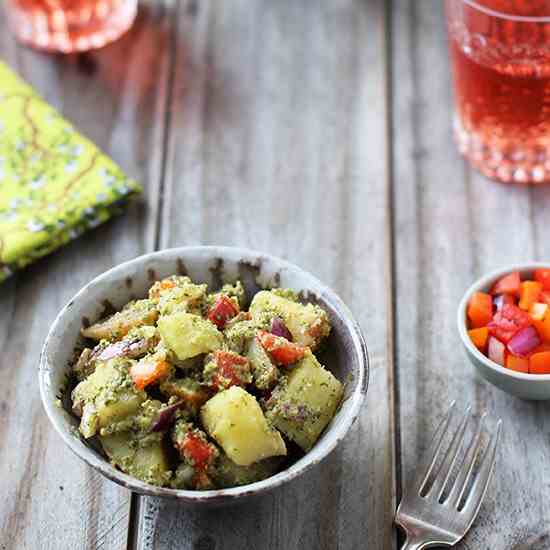  Potato Salad with Dill Pesto 