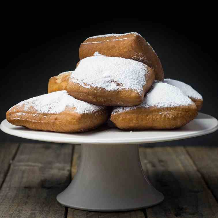 Apple Havarti Beignets