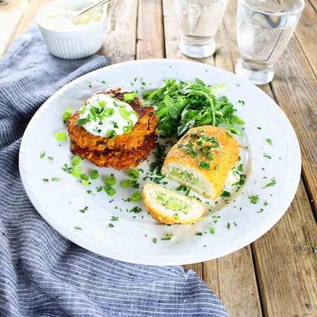 Parmesan Sweet Potato Cakes