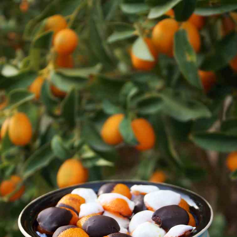 Chocolate Dipped Cumquat