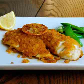 Panko-Crusted Tilapia