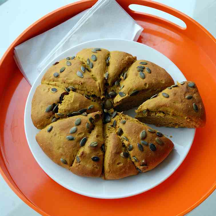 pumpkin scones