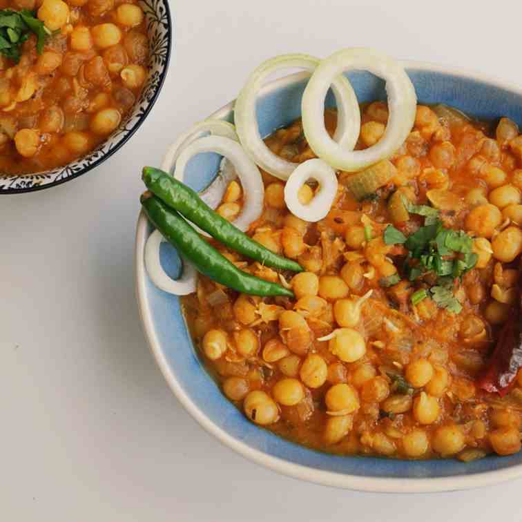 Matar chole recipe