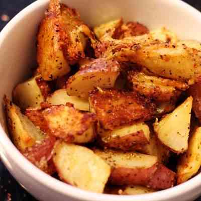 Oven Roasted Parmesan Potatoes Recipe