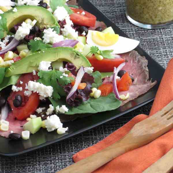 southwestern steak salad