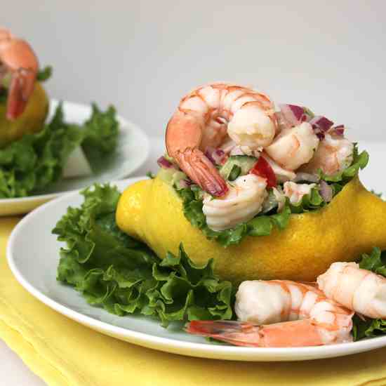 Lemon Shrimp Salad