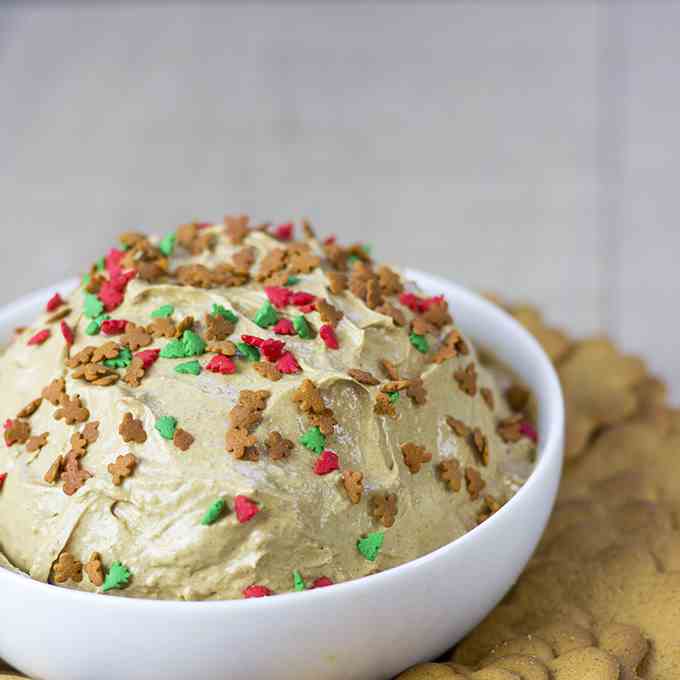 Gingerbread Cheesecake Dip