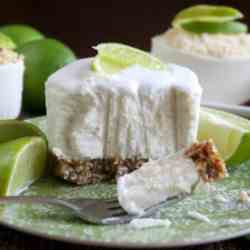 Key Lime Cheesecake w Coconut Cream 