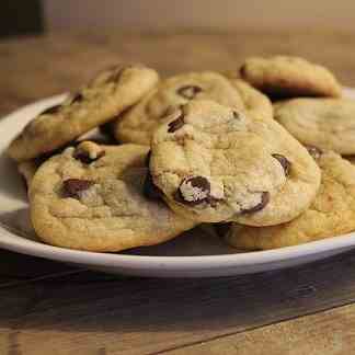 Soft Baked Chocolate Chip Cookies