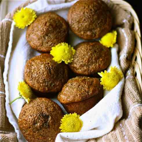 Gingerbread Pumpkin Muffins