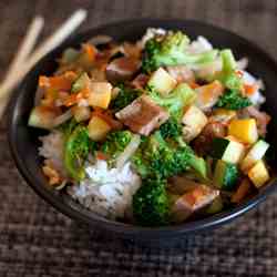 Pork Teriyaki Rice Bowl