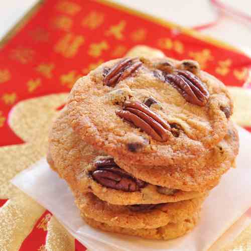 Chocolate Pecans Cookies