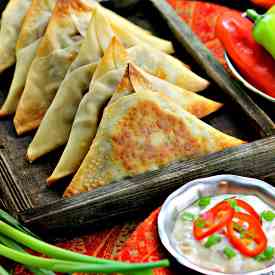 Spicy Vegetable Samosas