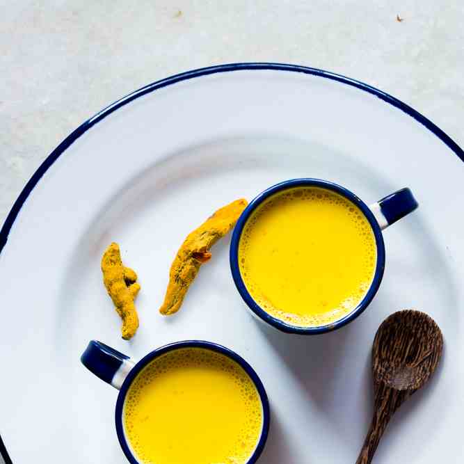 Golden Turmeric Milk or Latte