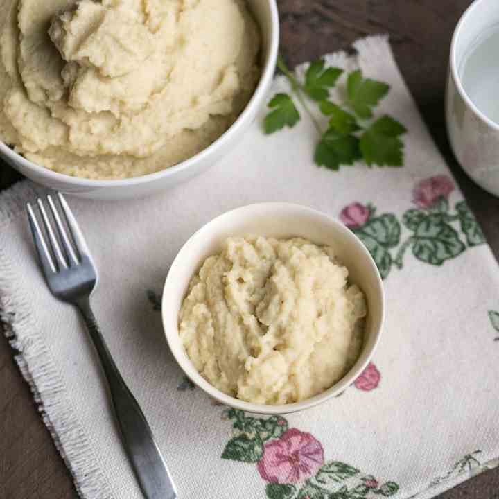 Mashed Cauliflower - Celery Root