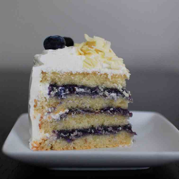 White Chocolate Layer Cake