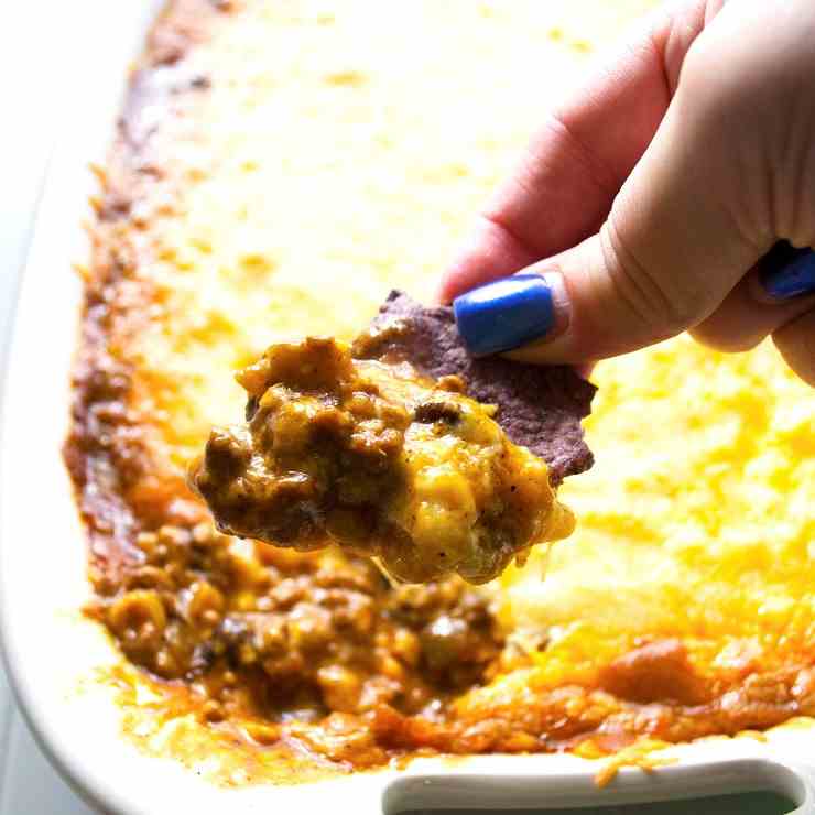 The Best Enchilada Dip Ever