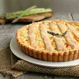 Asparagus & Goat Cheese Tart