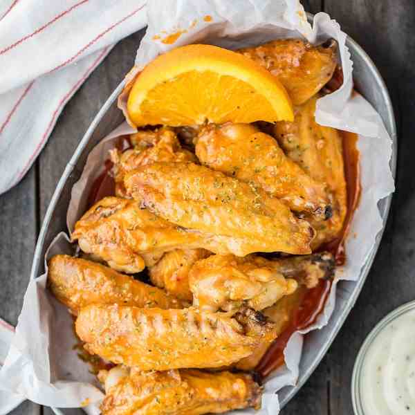 Orange Soda Hot Wings