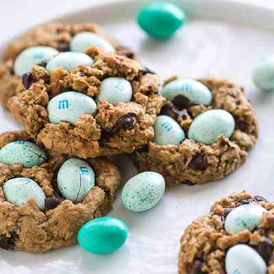 easter egg (monster) cookies