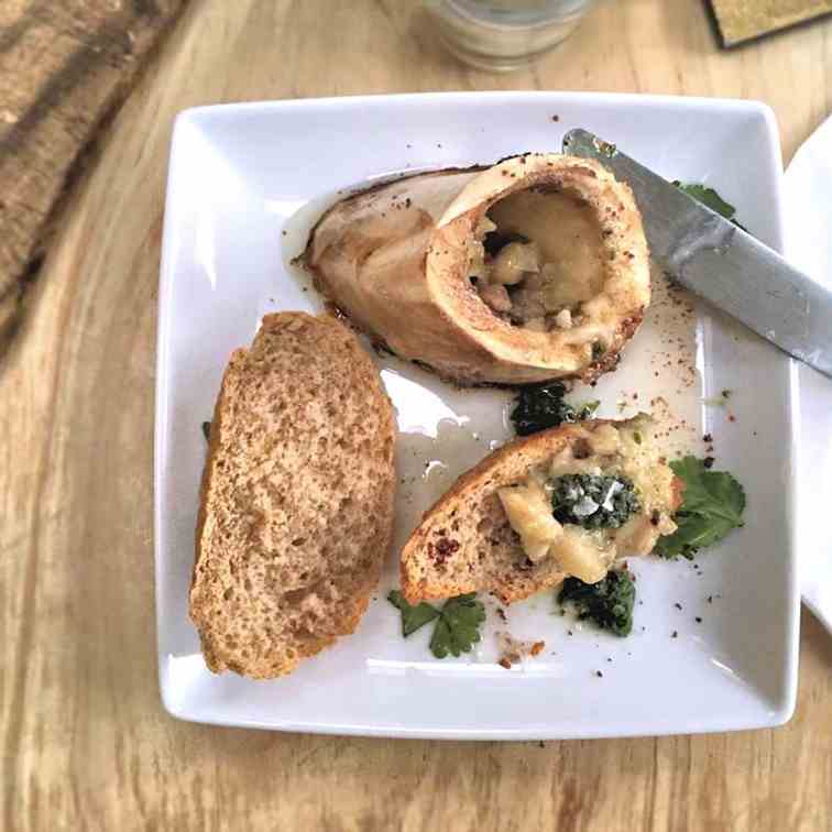 roasted bone marrow