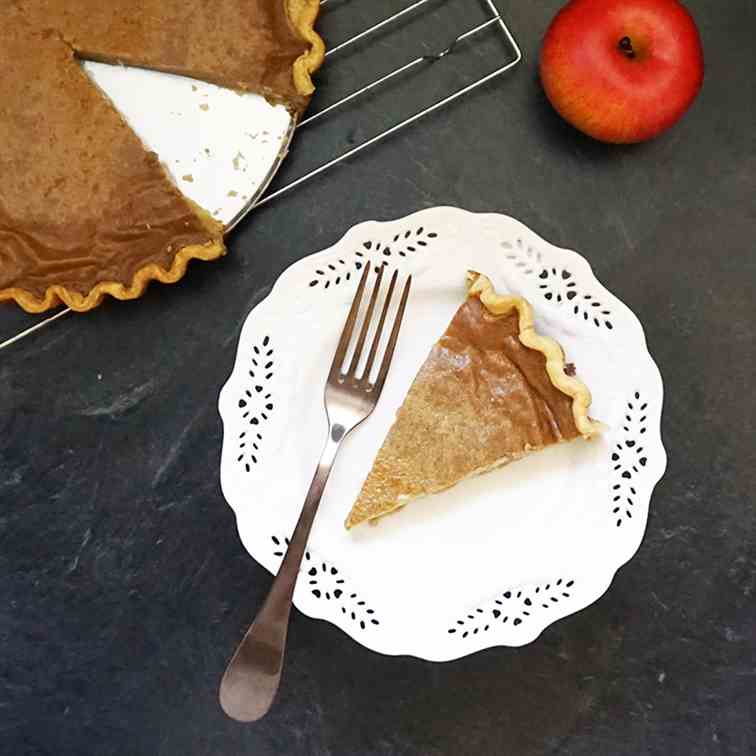 Apple butter pie