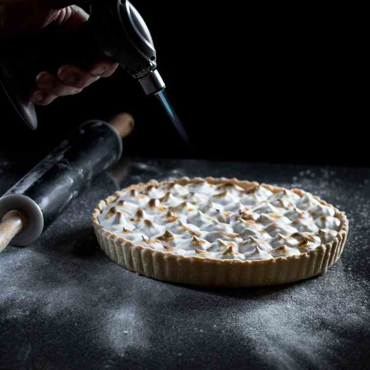 Vegan Lemon Meringue Pie