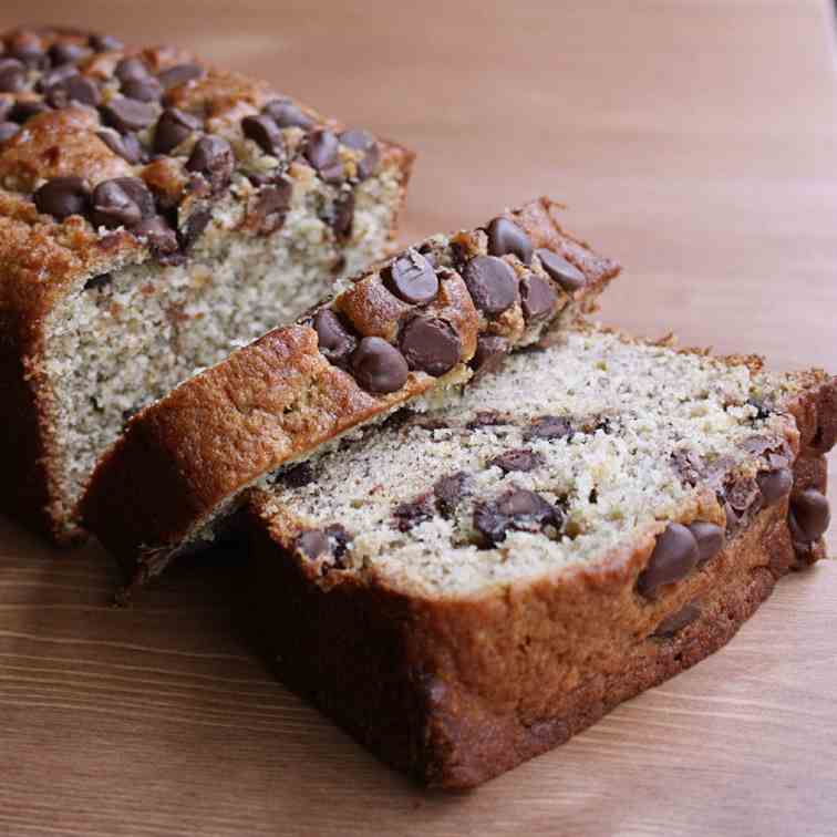 Banana Chocolate Chip Bread