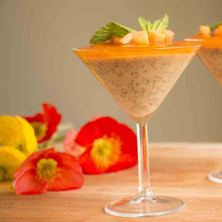 Tropical Honey Chia Pudding