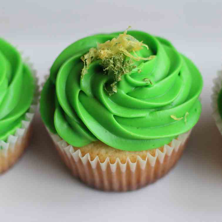 Lemon lime cupcakes