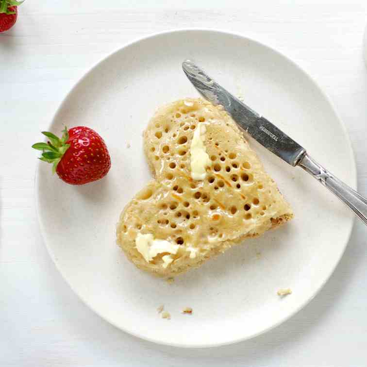 Vegan Crumpets