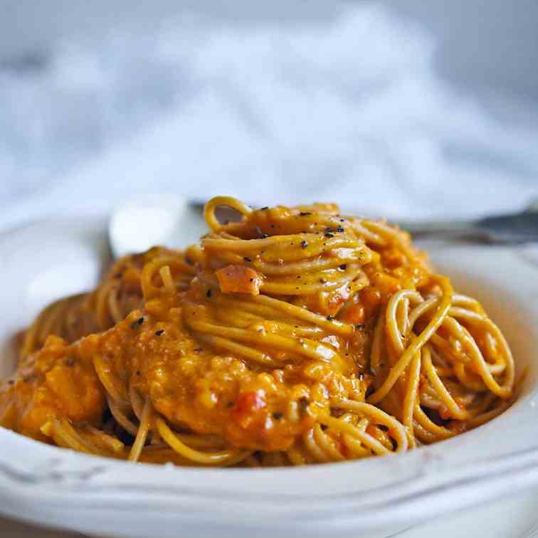 Bacon - Pumpkin Pasta Sauce