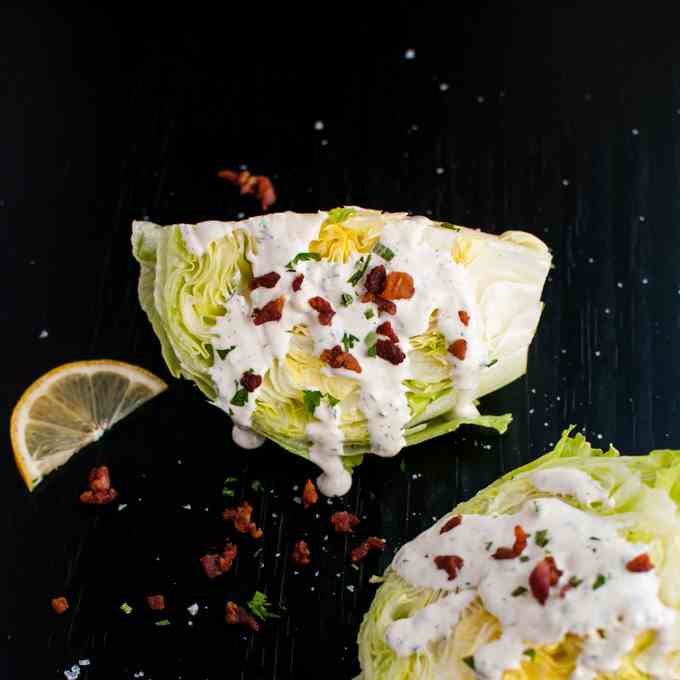 Ranch Iceberg Wedge Salad