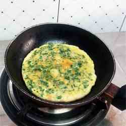 Spinach Omelette