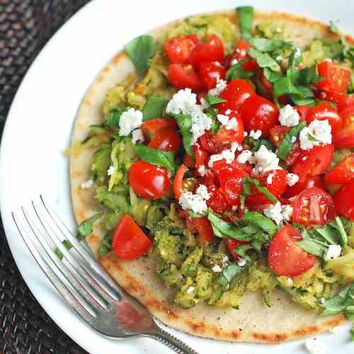 Farmer's Market Flatbread Pizza