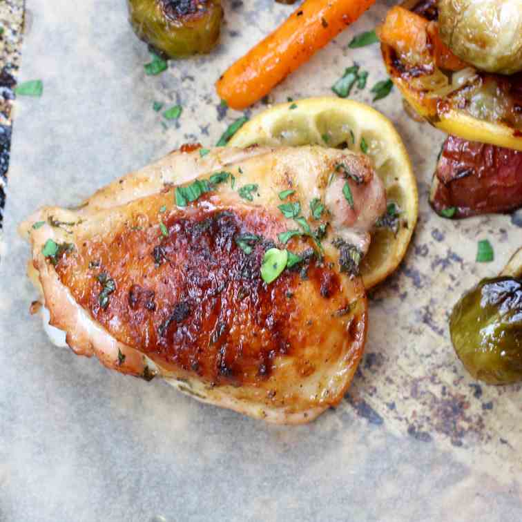 Easy Chicken Sheet Pan Dinner