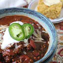 Beef Short Rib Chili with Beans