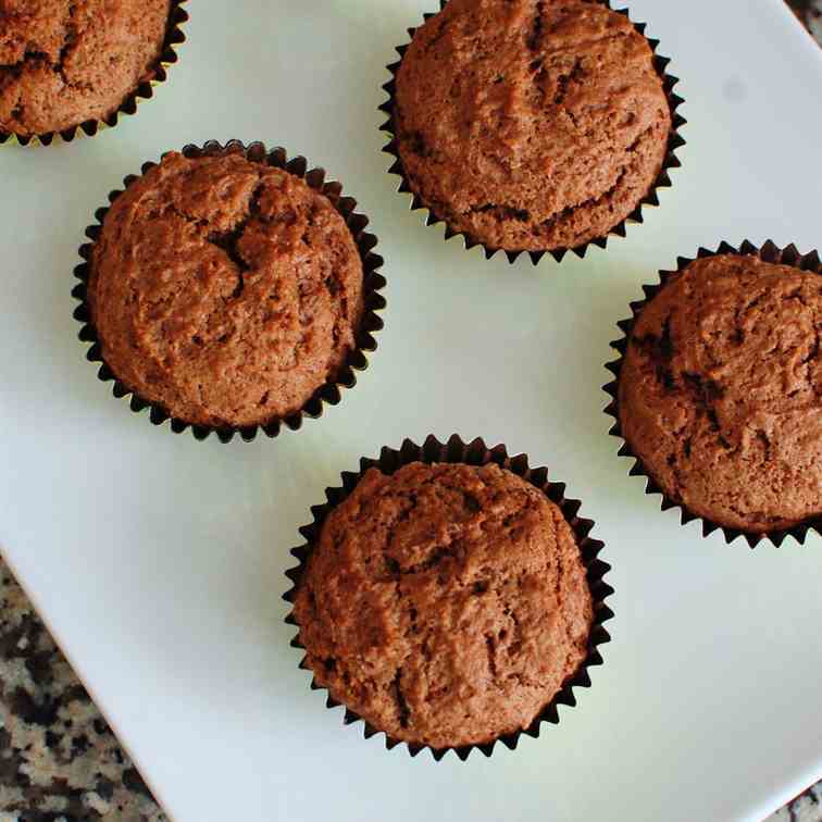 Banana Nutella Muffins