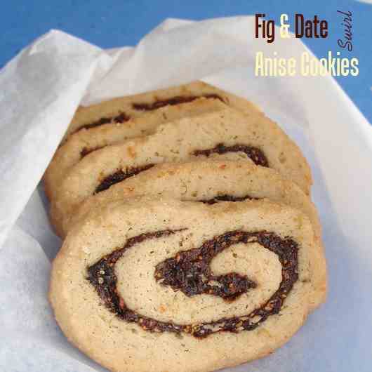 Anise-Scented Fig and Date Swirls