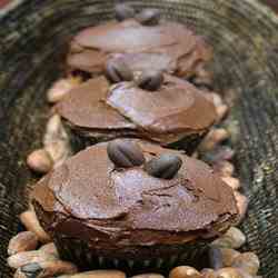 Adults-Only Chocolate Cupcakes