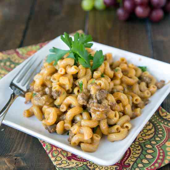 Cheeseburger Macaroni