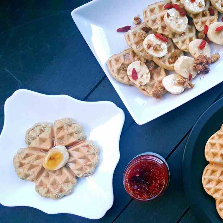 Coconut waffles